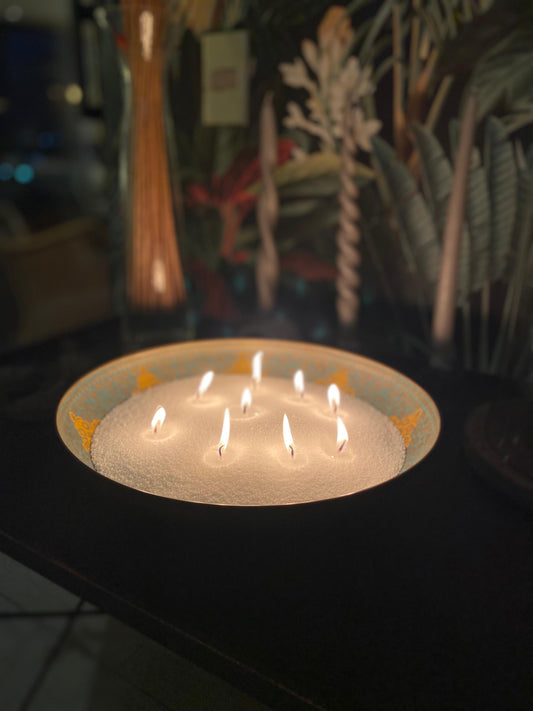Cómo hacer velas con vela perlada paso a paso - Palmaria