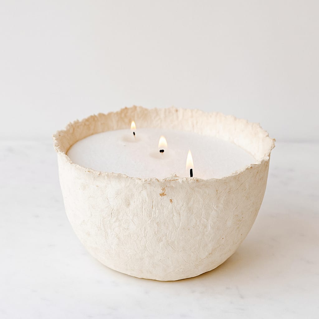Vela Perlada Blanca 250 g