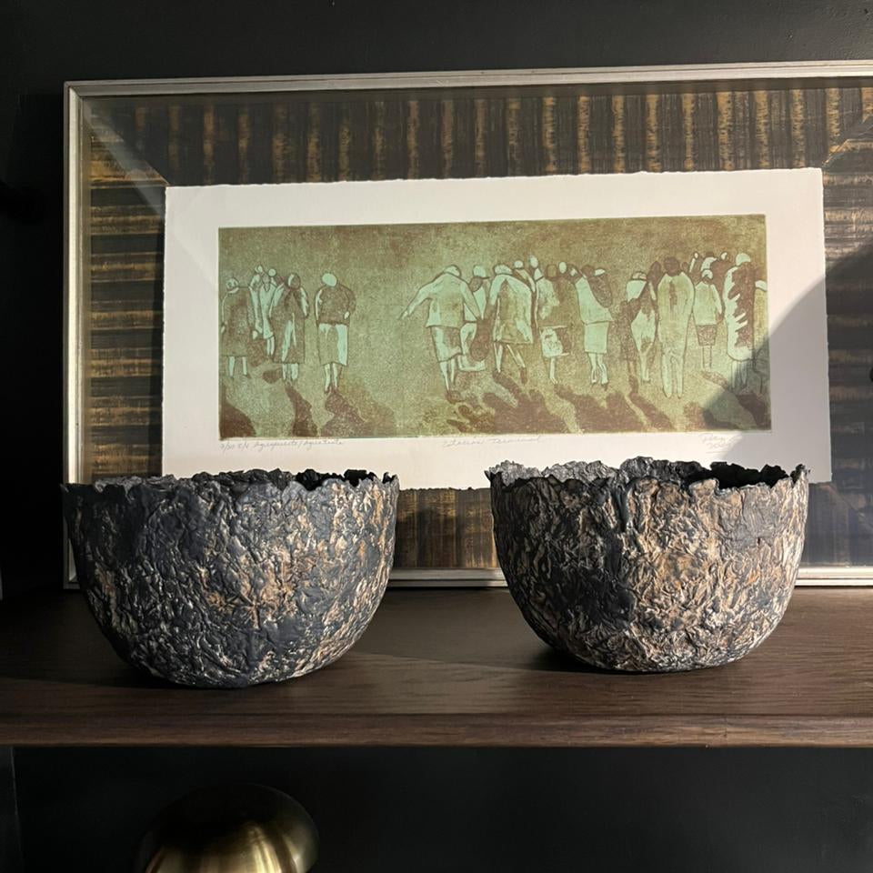 Cuenco Palmaria - Noir