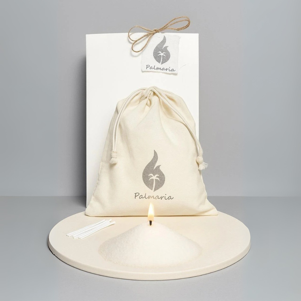 Vela Perlada Blanca 250 g