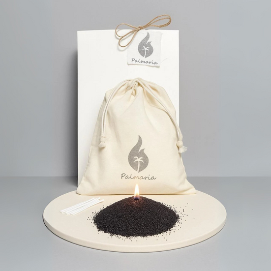 Vela Perlada Marrón  500 g