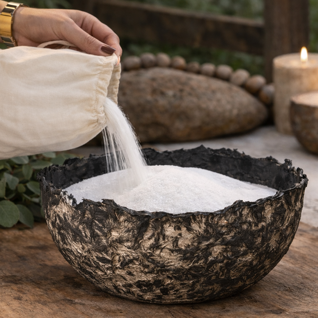 Vela Perlada Blanca 500 g