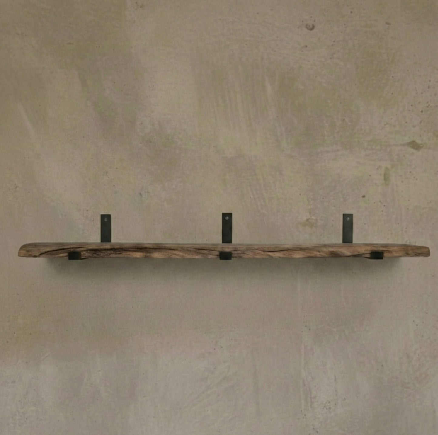 Repisa Rústica de Madera de Roble 90 x 24