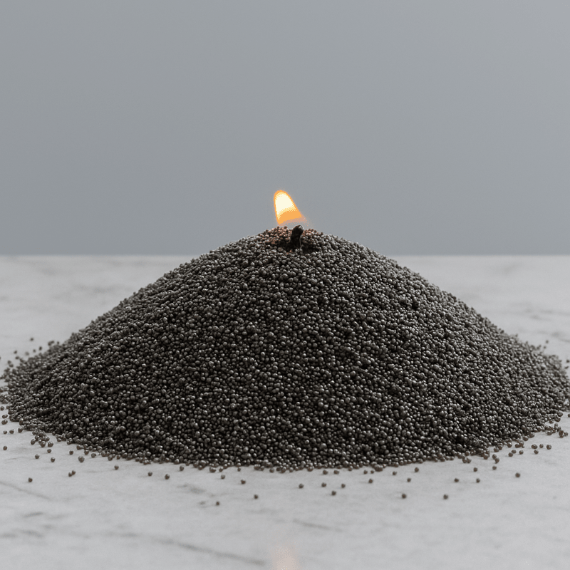 Vela Perlada Marrón 250g - Palmaria